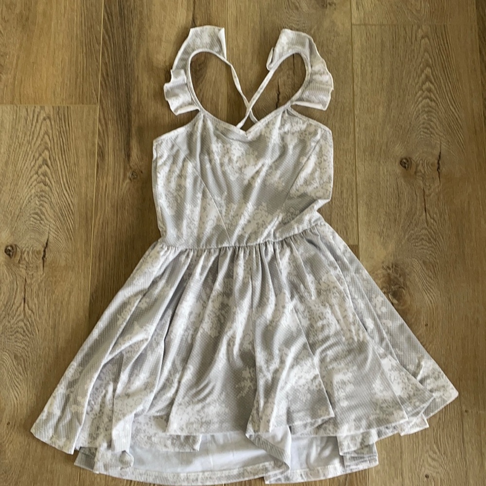 Joyfolie girls gray romper size 10